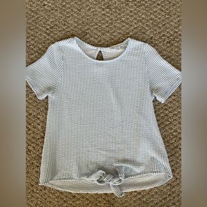 Women’s blue shirt. Size small